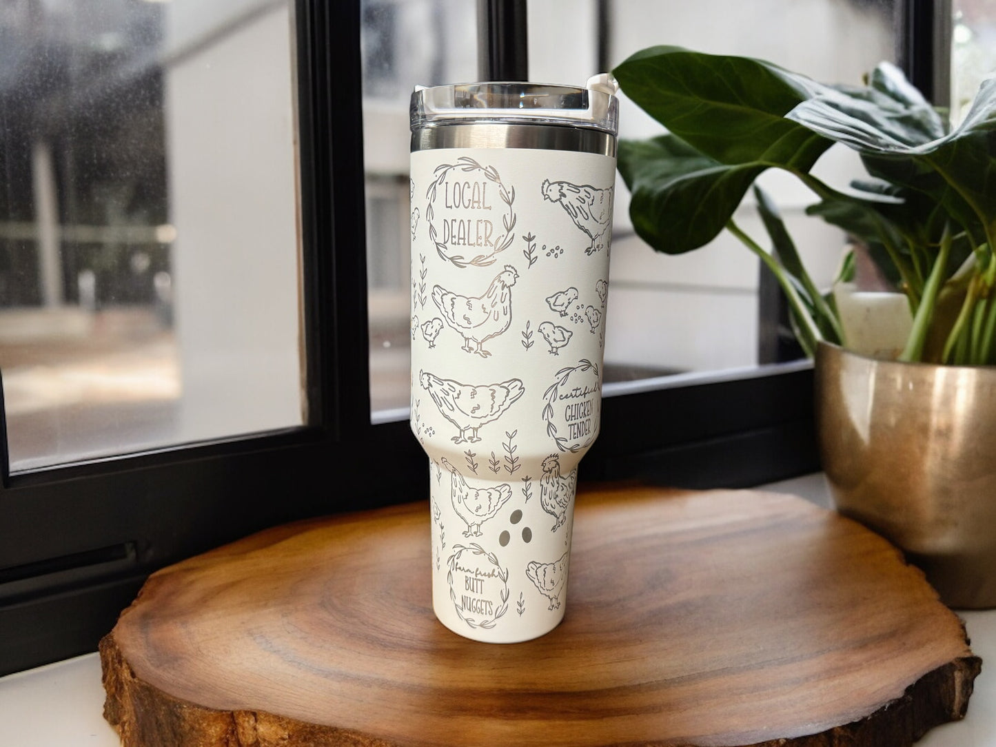 40oz Chicken Tender Tumbler