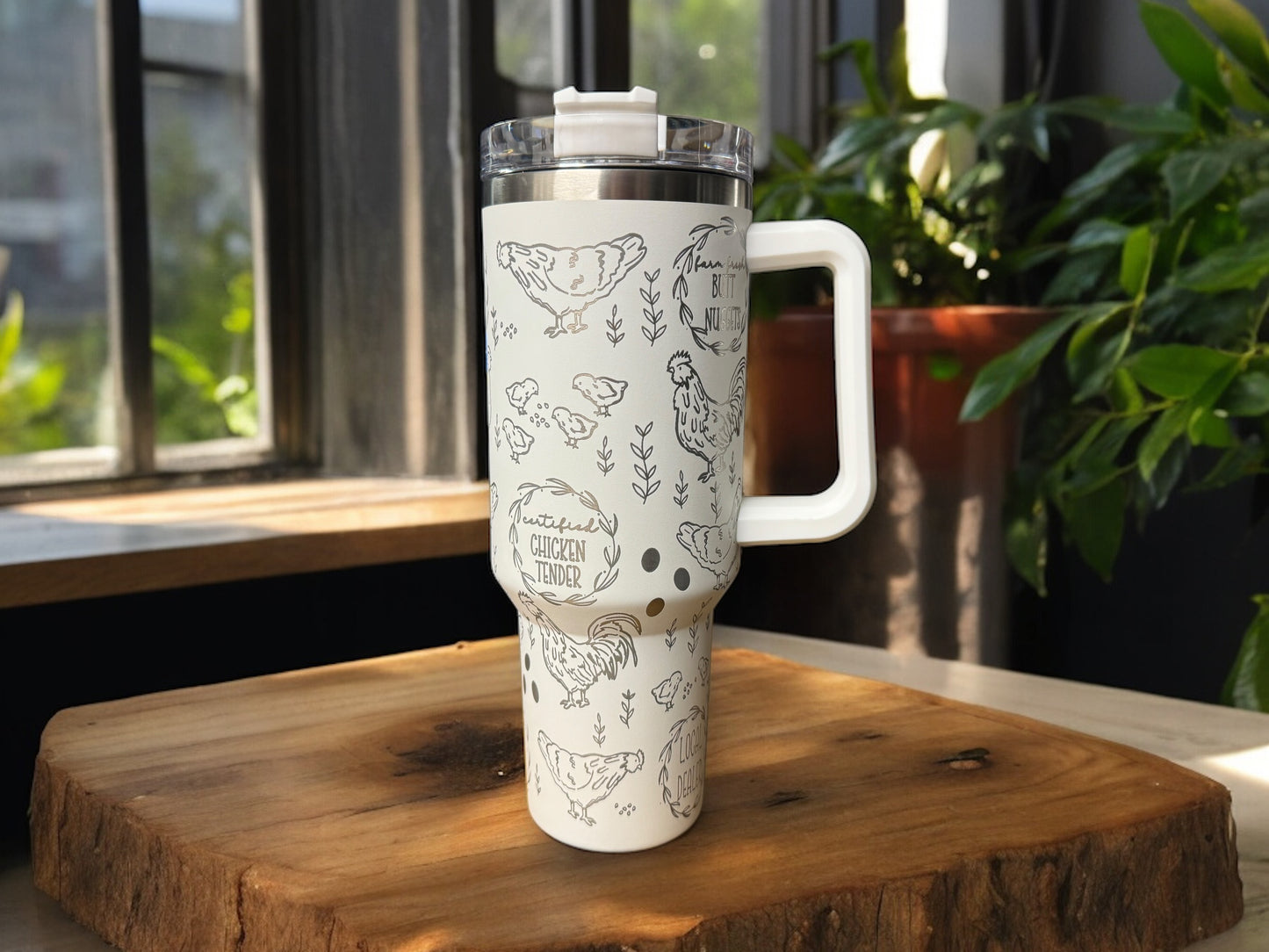 40oz Chicken Tender Tumbler