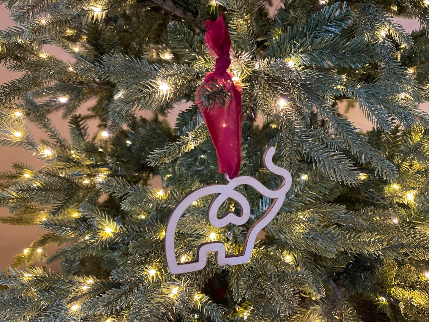 Sisterhood Elephant Ornament