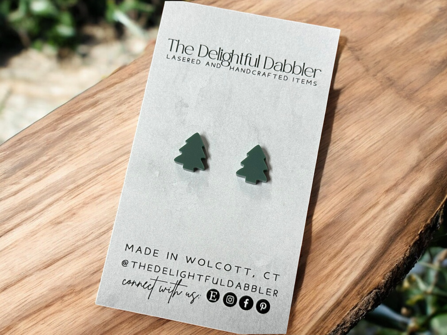 Christmas Tree Stud Earring Collection