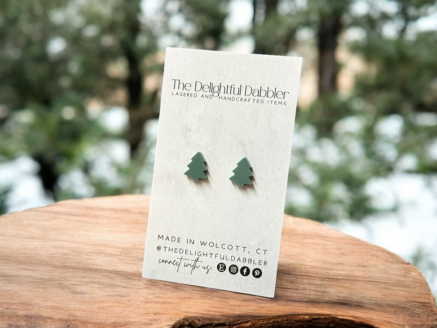 Christmas Tree Stud Earring Collection