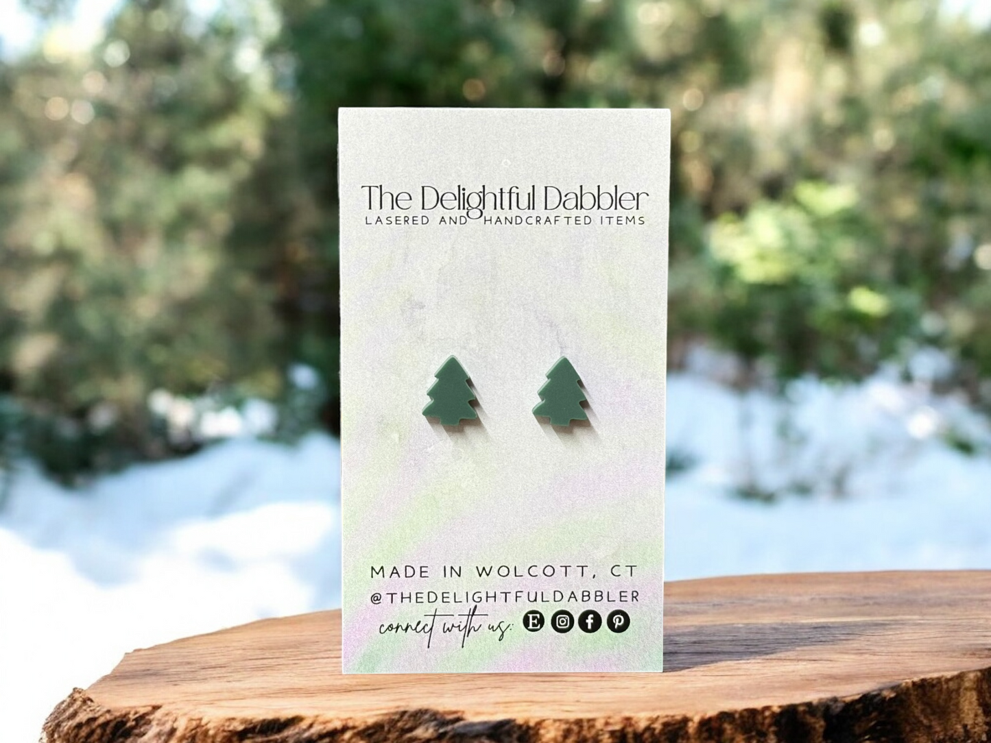 Christmas Tree Stud Earring Collection