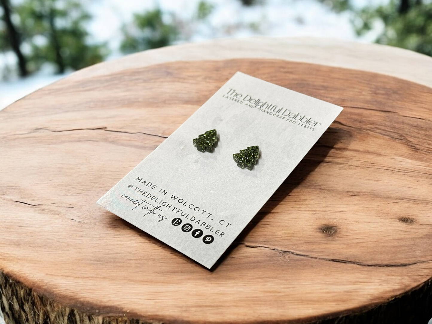 Christmas Tree Stud Earring Collection