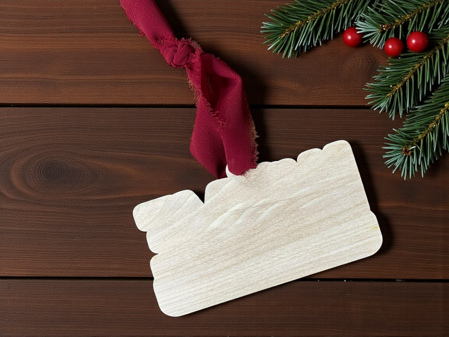 Personalized HOME Town Ornament